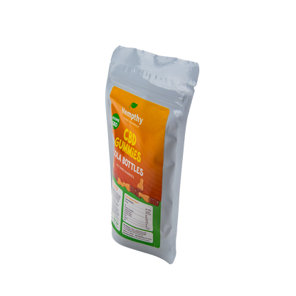 Hempthy Cola Bottle CBD Gummies 900mg - (30 Pack)