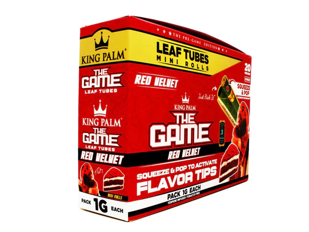 King Palm The Game Terpene Infused Mini Rolls (1g) - Red Velvet