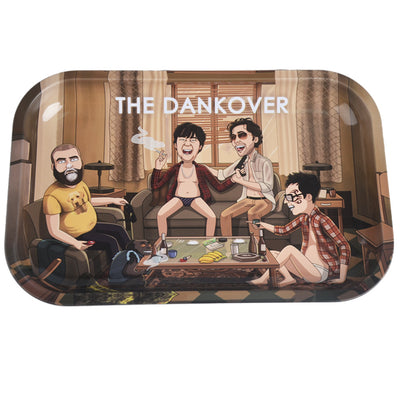 Wise Skies 'Dank Over' Medium Rolling Tray