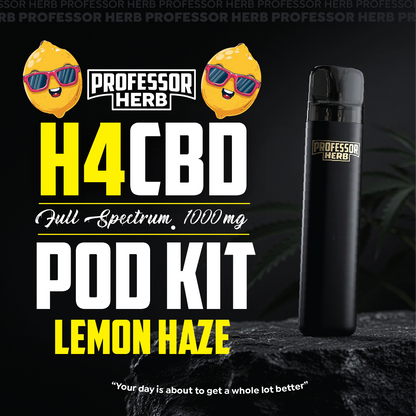 Professor Herb 1000mg H4CBD Full Spectrum 1ml Pod Kit