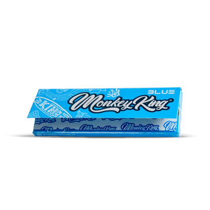 Monkey King Regular Rolling Papers: Blue (100 Pack)