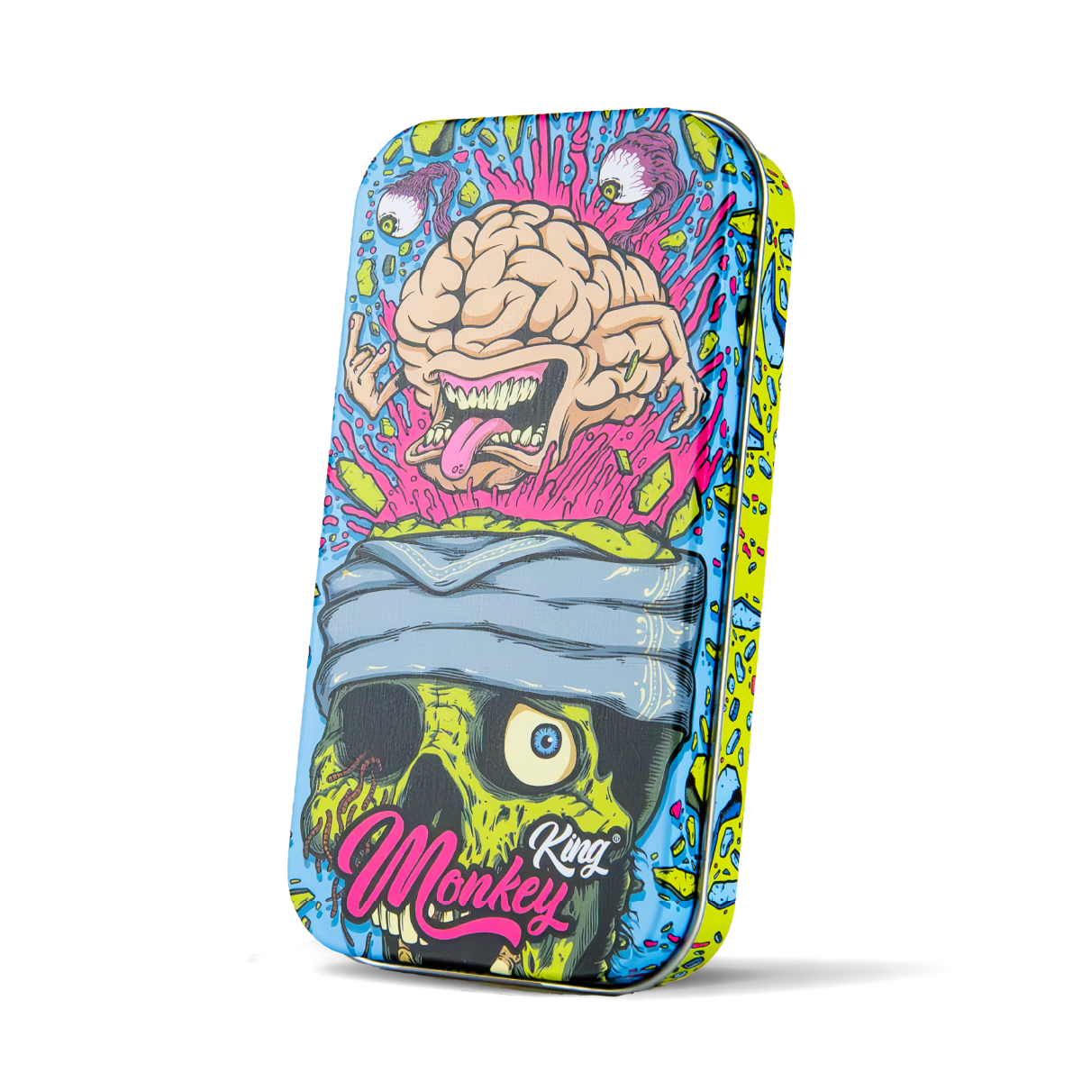 Monkey King Metal Tobacco Tins: Skull Edition (18 Pack)