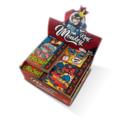 Monkey King Card Filter Tips: Unbleached (50 Pack)