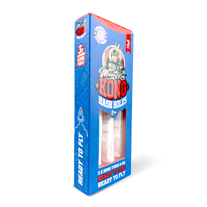 Monkey King Kong Tubes: Hash Holes - 3 Tubes (10 Pack)