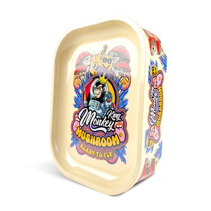 Monkey King Rolling Tray Box: Mushrooms Edition (Single Piece)