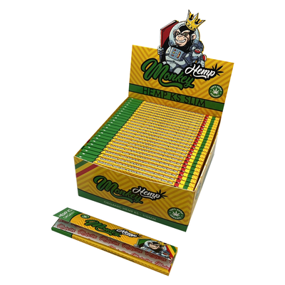 Monkey King Rolling Papers: Hemp - King Size (50 Pack)