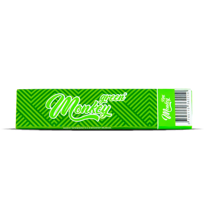 Monkey King Rolling Papers: Green - King Size (50 Pack)