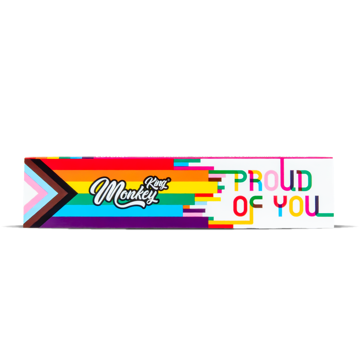 Monkey King Rolling Papers: LGBT - King Size (50 Pack)