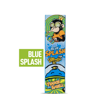 Monkey King Scented Smell Papers & Tips: Blue Splash - King Size (24 Pack)