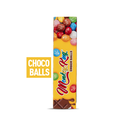 Monkey King Scented Smell Papers & Tips: Choco Balls - King Size (24 Pack)