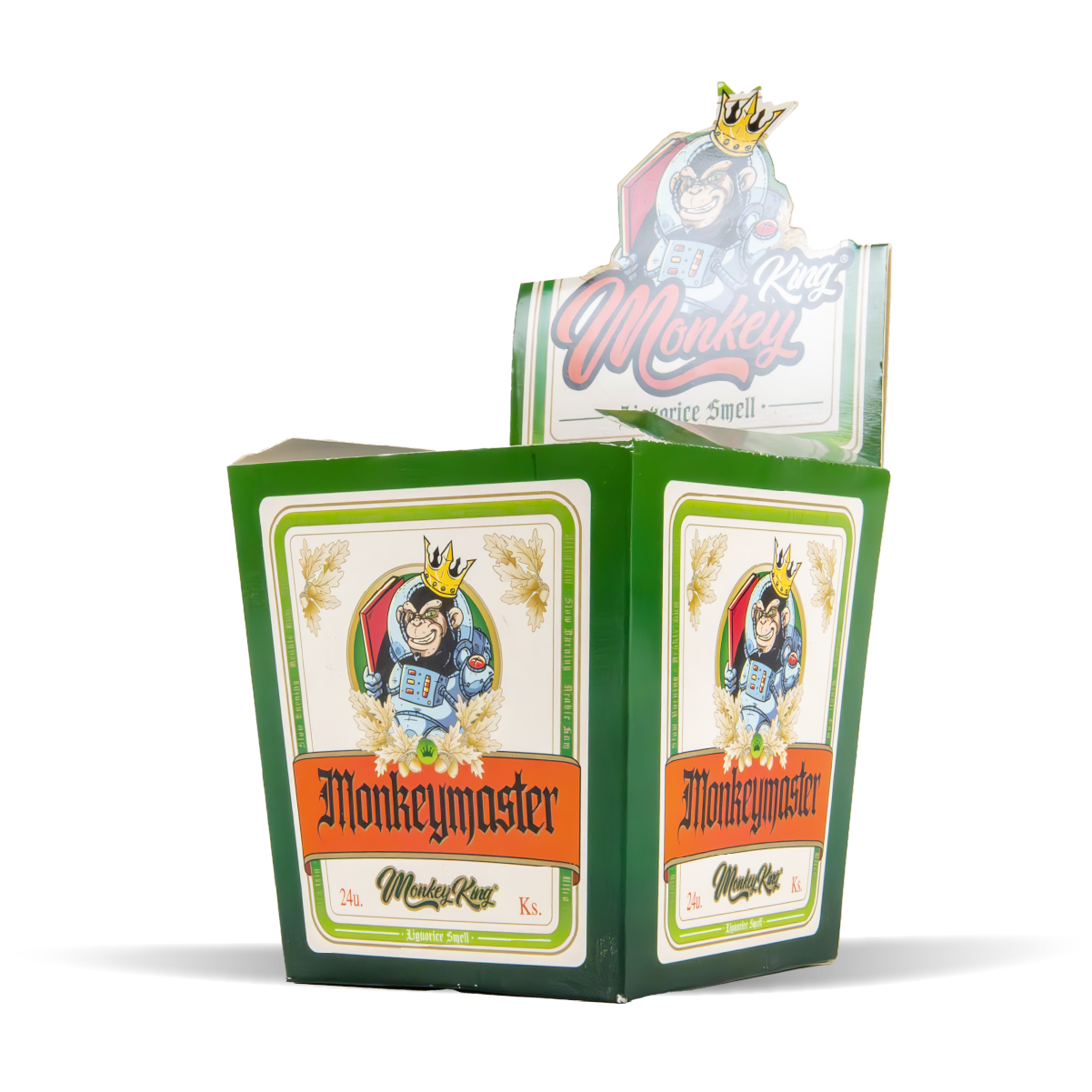 Monkey King Scented Smell Papers & Tips: Monkeymaster - King Size (24 Pack)