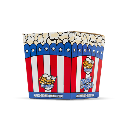 Monkey King Scented Smell Papers & Tips: Popcorn - King Size (24 Pack)