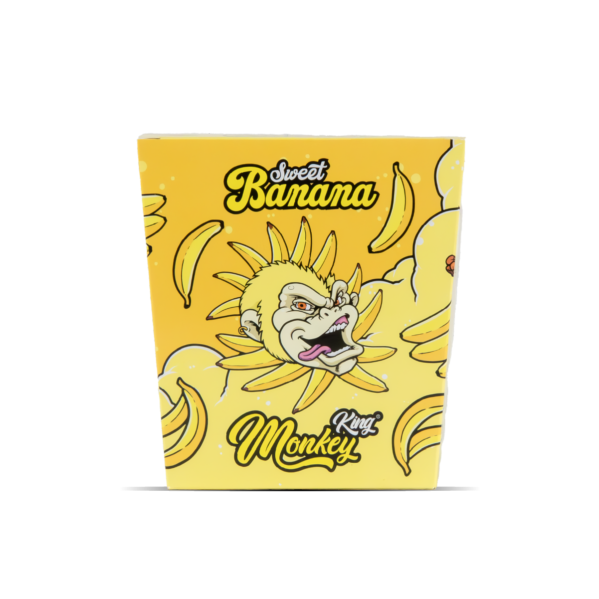 Monkey King Scented Smell Papers & Tips: Sweet Banana - King Size (24 Pack)