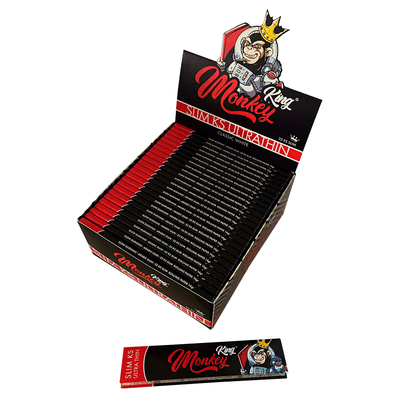 Monkey King Rolling Papers: White - King Size (50 Pack)