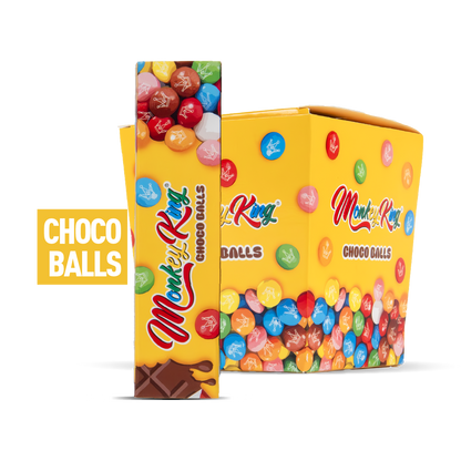 Monkey King Scented Smell Papers & Tips: Choco Balls - King Size (24 Pack)
