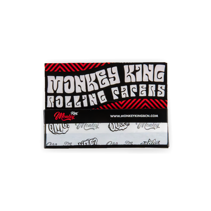 Monkey King Rolling Papers: White - Medium 1 1/4 (50 Pack)