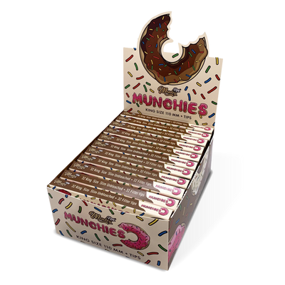 Monkey King KS Papers & Tips: Munchies Ed. - Unbleached (24 Pack)