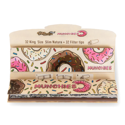 Monkey King KS Papers & Tips: Munchies Ed. - Unbleached (24 Pack)