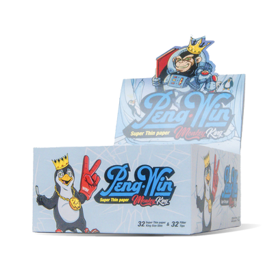 Monkey King Rolling Papers + Tips: Peng-Win Edition (24 Pack)