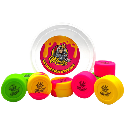 Monkey King: Silicone Mixing Extraction Storage Pots