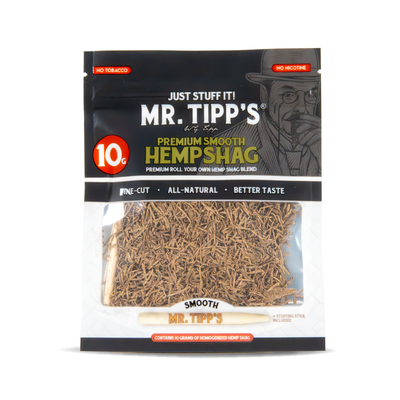 Mr Tipp's Premium Smooth Hemp Shag - Large Pouch 10g