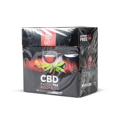 Multitrance Pyramid CBD Tea Bags - Rooibos Tea 150mg