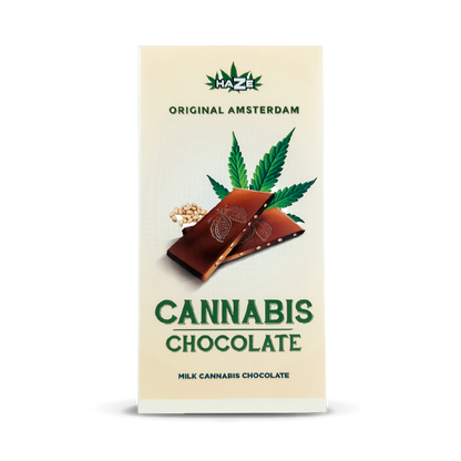 Haze Cannabis Milk Chocolate With Hazelnuts
