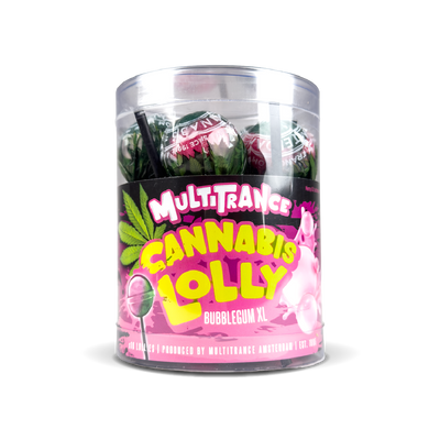 Multitrance Bubblegum XL Cannabis Lolly 10 Pack