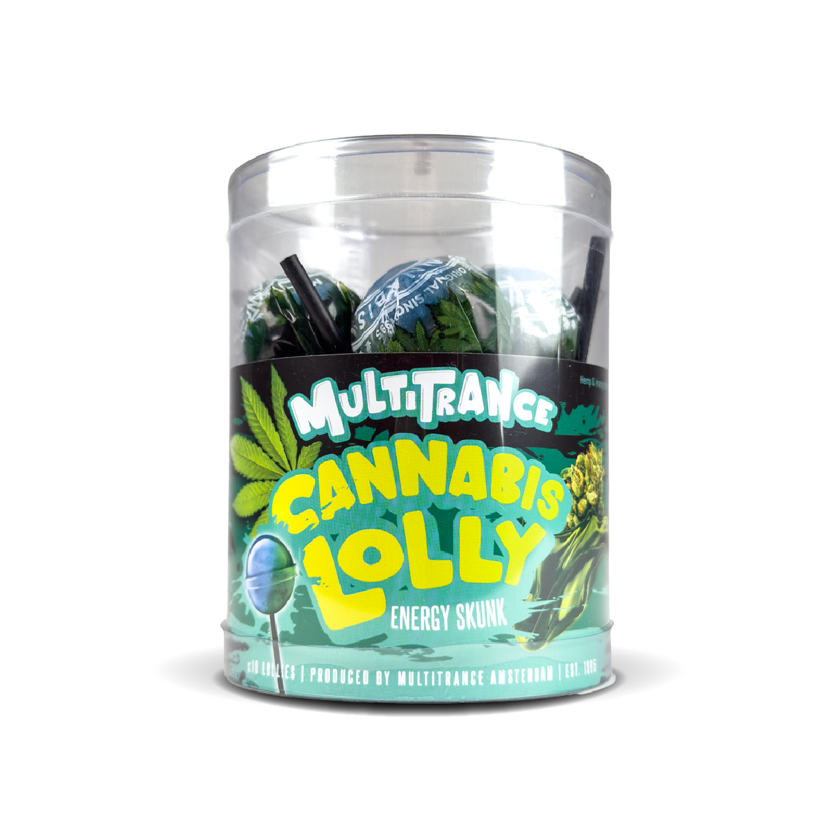 Multitrance Energy Skunk Cannabis Lolly 10 Pack