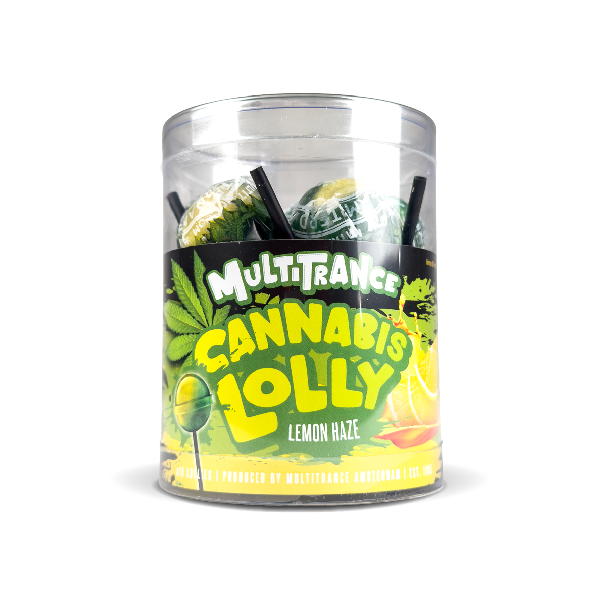 Multitrance Lemon Haze Cannabis Lolly 10 Pack