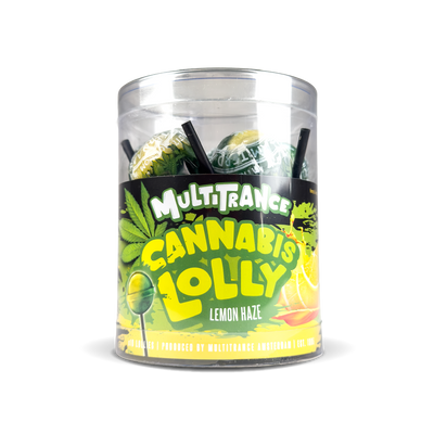 Multitrance Lemon Haze Cannabis Lolly 10 Pack