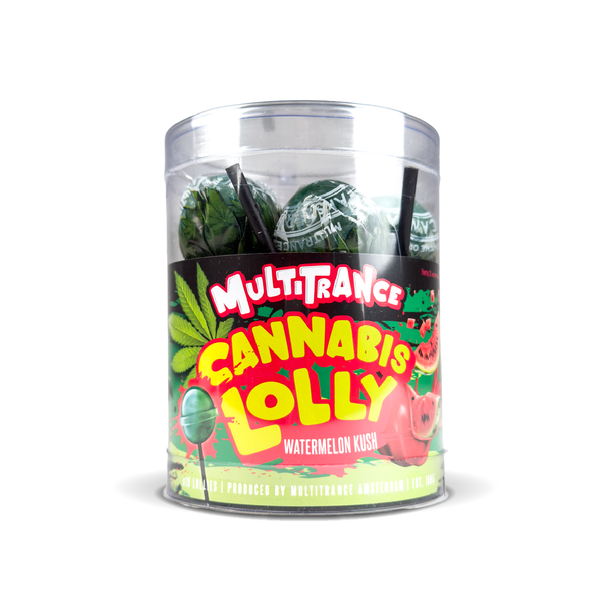 Multitrance Watermelon Kush Cannabis Lolly 10 Pack
