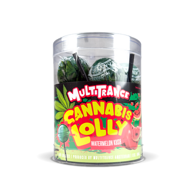 Multitrance Watermelon Kush Cannabis Lolly 10 Pack