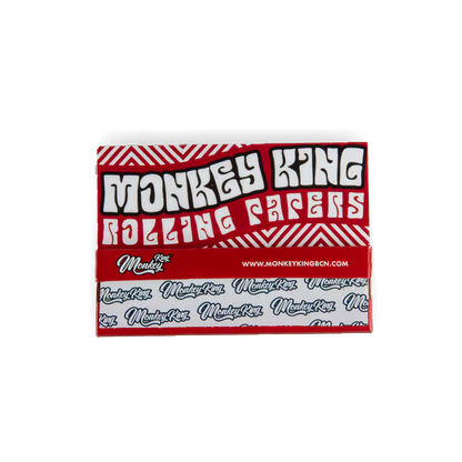Monkey King Rolling Papers: Unbleached - Medium 1 1/4 (50 Pack)