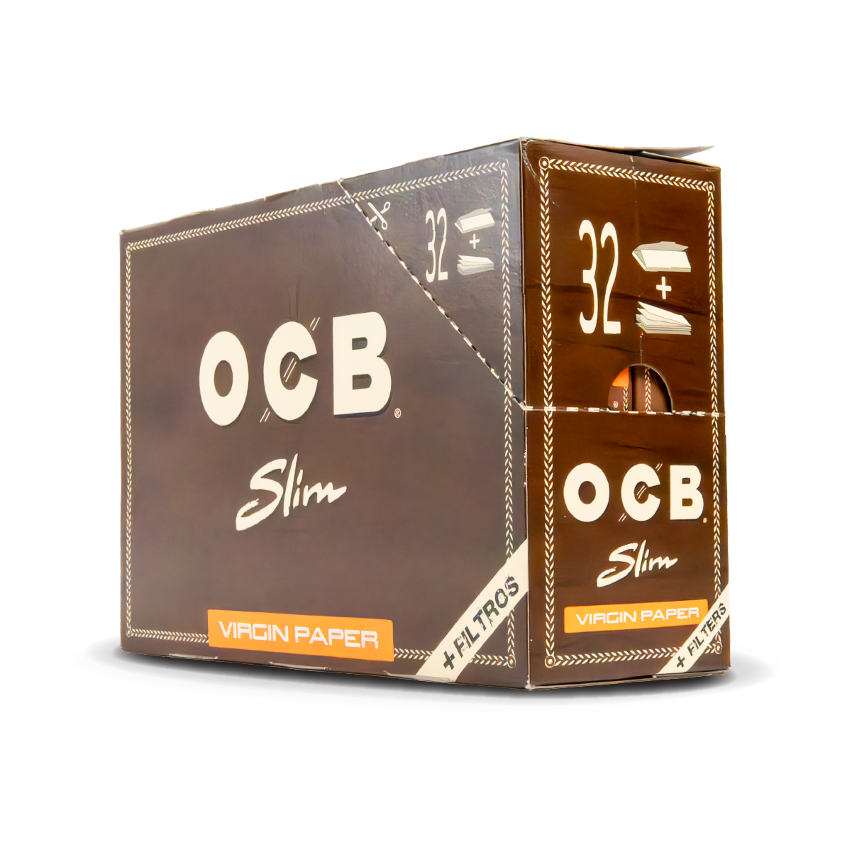 OCB Rolling Papers: Virgin Slim - King Size Slim (50 Pack)