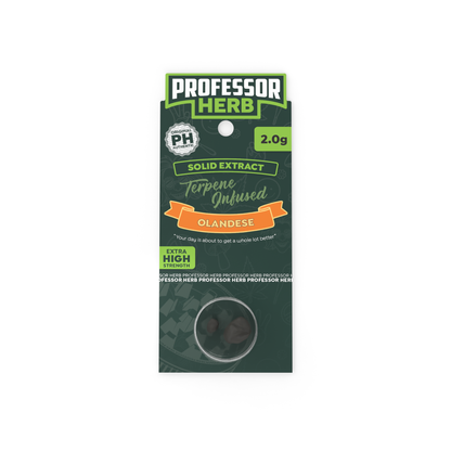 Professor Herb Hemp Solid Extract 2g Olandese Hash 18%