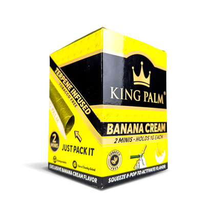 King Palm Terpene Infused Leaf Rolls (1gram) - Banana Cream