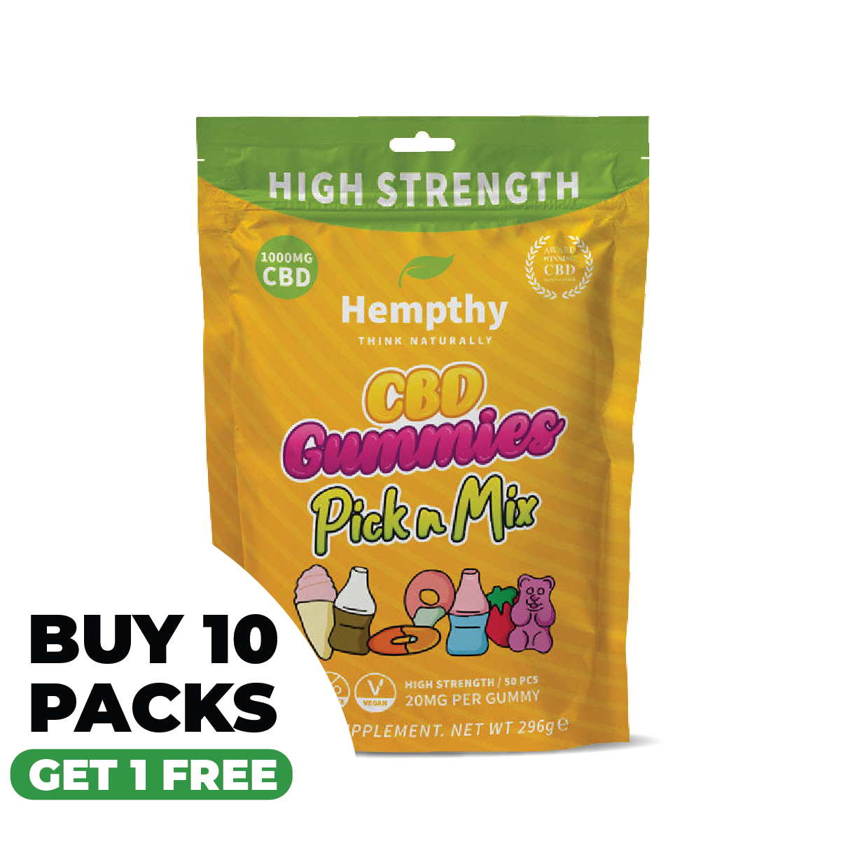 Hempthy CBD Pick n Mix 1000mg