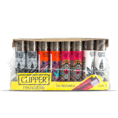 Clipper Lighters - Weed Mandala 3 (40pcs)