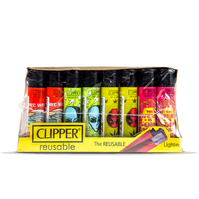 Clipper Lighters - Galaxy Leaves (40pcs)
