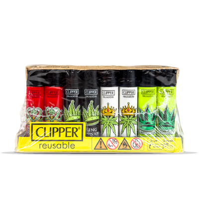 Clipper Lighters - Canna King (48pcs)