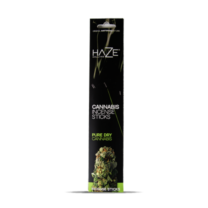 Haze Cannabis Incense Sticks: Pure Dry Cannabis (6 Pack)