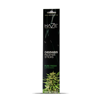 Haze Cannabis Incense Sticks Pure Fresh Cannabis (6 Pack)