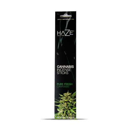 Haze Cannabis Incense Sticks: Pure Fresh Cannabis (6 Pack)