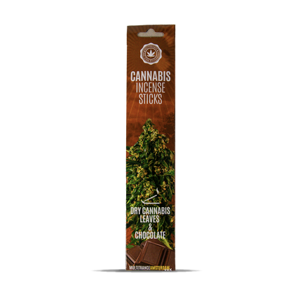Cannabis Incense Sticks Dry Cannabis & Chocolate (6 Pack)