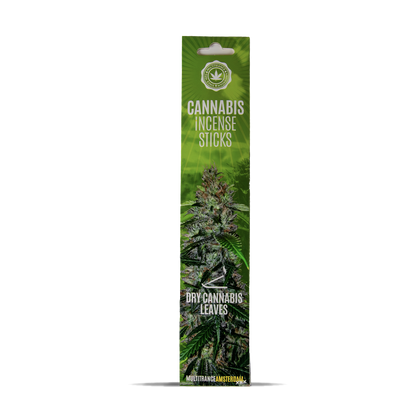 Cannabis Incense Sticks Dry Cannabis Leaves (6 Pack)