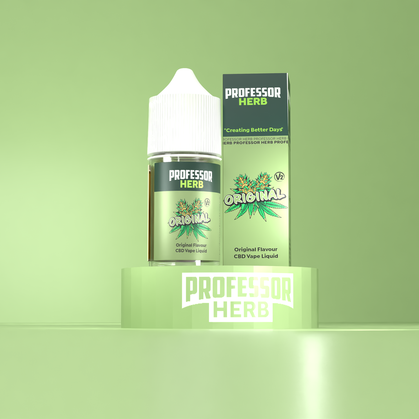 Professor Herb CBD Vape Liquid 1000mg/30ml V2 - Original