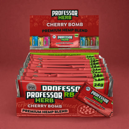 Professor Herb Premium Hemp Blend (24g) - Cherry Bomb