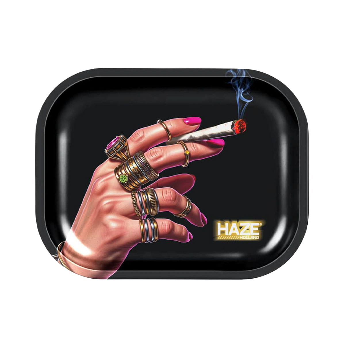 Haze Holland: Pink Vice - Small Rolling Tray