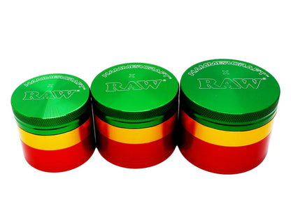 RAW x HAMMERCRAFT Aluminium Grinder - Rasta